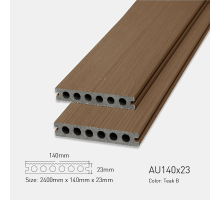 Sàn gỗ AWood AU140x23 Teak B