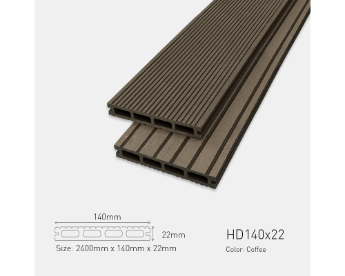 Sàn gỗ AWood HD140x22 Coffee