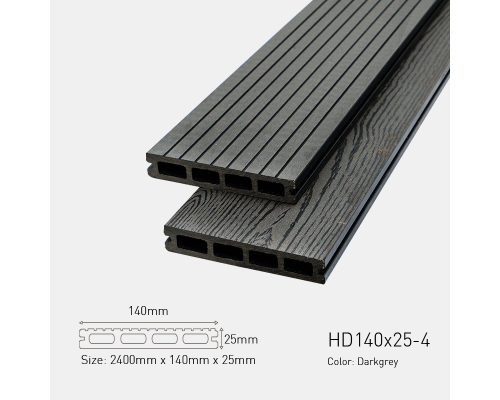 Sàn gỗ AWood HD140x25-4 Darkgrey