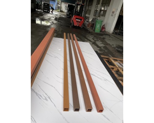 Thanh lam hộp 50x50 Âu Việt Teak