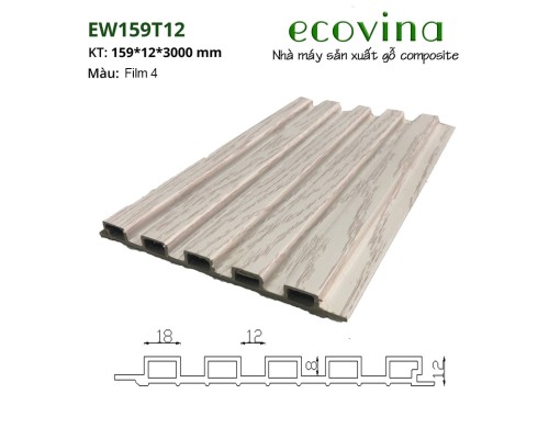 Tấm ốp gỗ nhựa EW159T12-F4