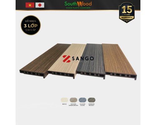 Thanh Nẹp Gỗ Nhựa SouthWood 3L145.5H30 Maple