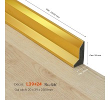 Len tường nhựa L39+24