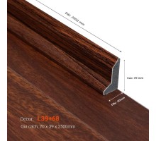 Len tường nhựa L39+68