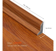 Len tường nhựa L39+88