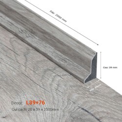 Len tường nhựa L39+76