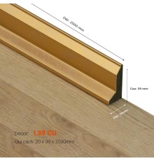 Len tường nhựa L39 CU