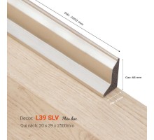 Len tường nhựa L39 SLV 