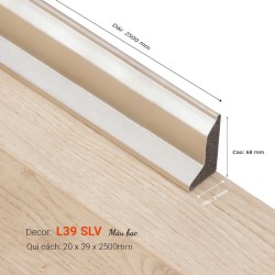 Len tường nhựa L39 SLV 