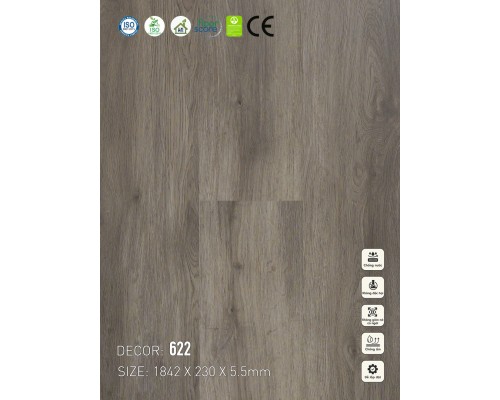 Sàn nhựa SPC Vinapoly 622 