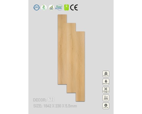 Sàn nhựa SPC Vinapoly 623