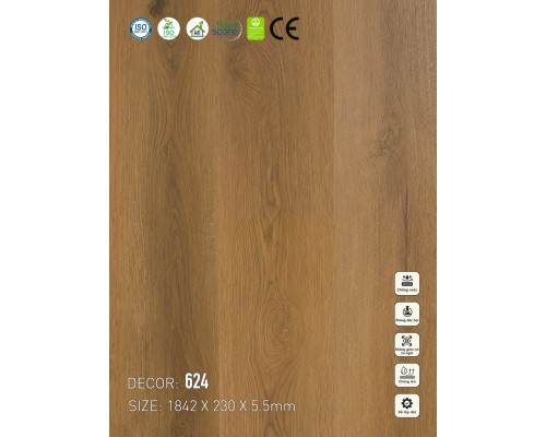 Sàn nhựa SPC Vinapoly 624