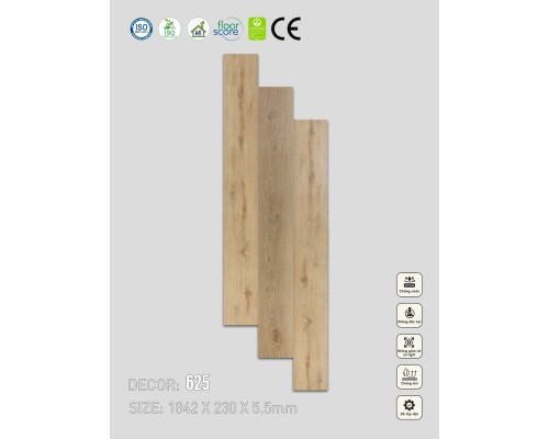 Sàn nhựa SPC Vinapoly 625