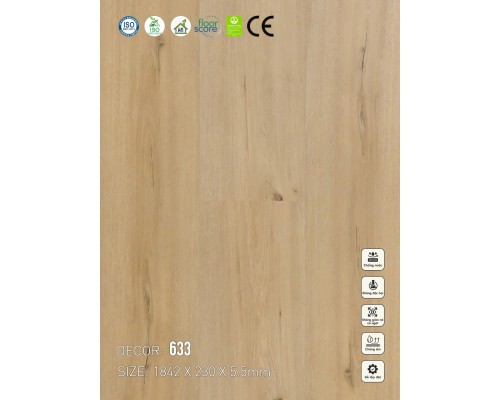 Sàn nhựa SPC Vinapoly 633