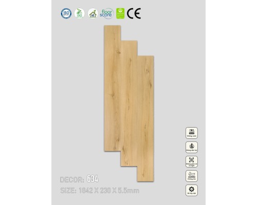 Sàn nhựa SPC Vinapoly 634