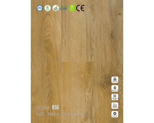 Sàn nhựa SPC Vinapoly 650