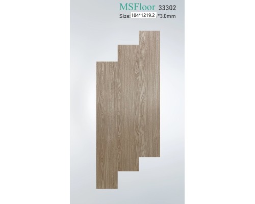 Sàn nhựa giả gỗ dán keo MSFloor 3mm 33302