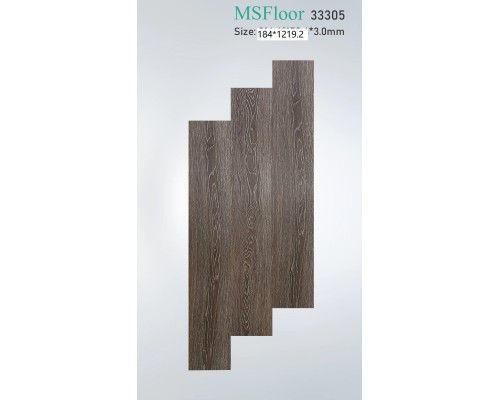 Sàn nhựa giả gỗ dán keo MSFloor 3mm 33305