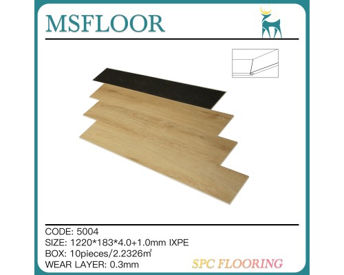 Sàn Nhựa MSFloor 4mm + 1mm IXPE