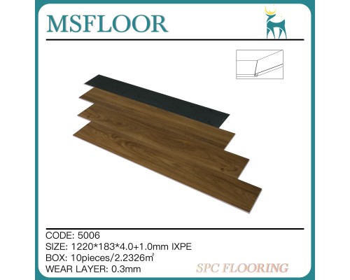 Sàn Nhựa MSFloor 4mm + 1mm IXPE