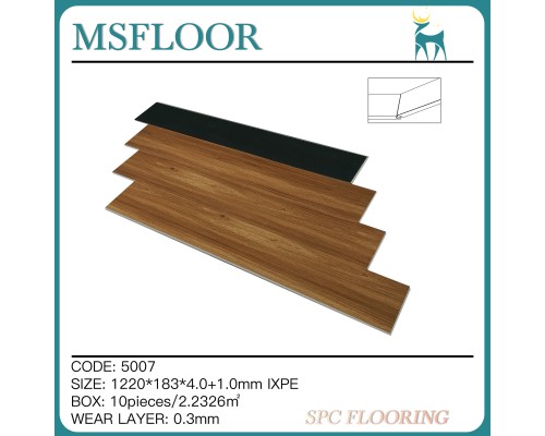 Sàn Nhựa MSFloor 4mm + 1mm IXPE