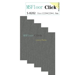 Sàn nhựa hèm khóa 4mm SPC MSFloor S8202