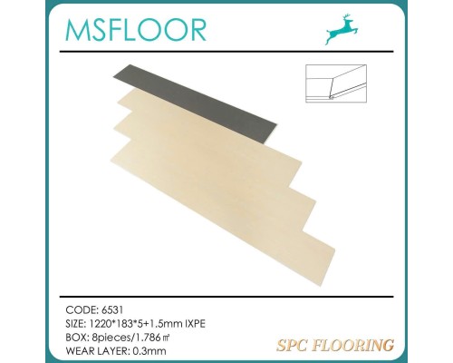 Sàn Nhựa MSFLOOR 6531