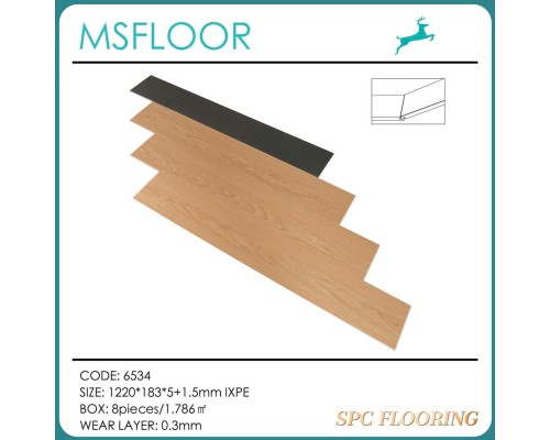 Sàn Nhựa MSFLOOR 6534