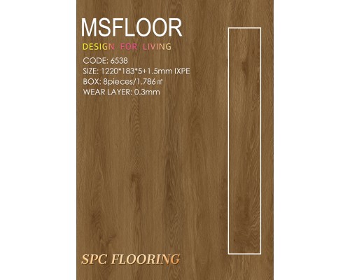Sàn Nhựa MSFLOOR 6538