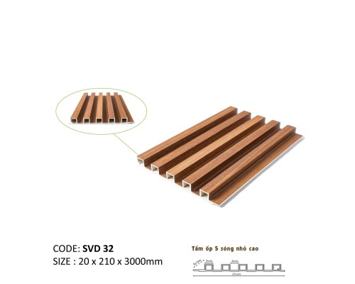 Tấm ốp lam sóng SVD 32