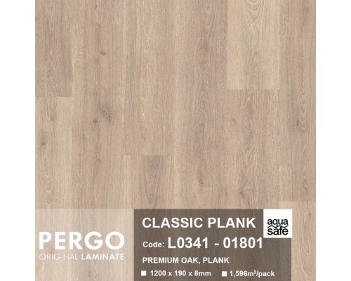 Sàn Gỗ PERGO Classic Plank 01801