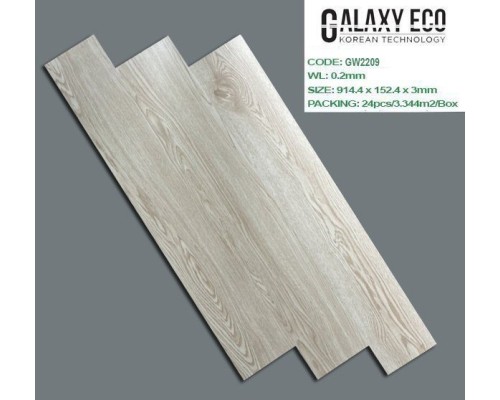 Sàn Nhựa Dán Keo Vân Gỗ Galaxy Eco GW2209