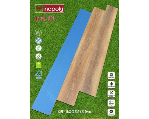 Sàn nhựa SPC Vinapoly 619 