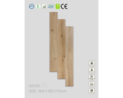 Sàn nhựa SPC Vinapoly 652