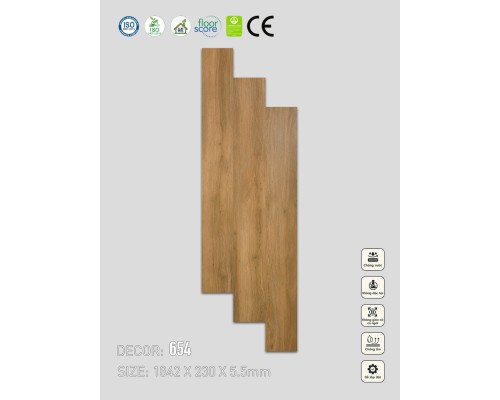 Sàn nhựa SPC Vinapoly 654