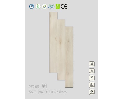 Sàn nhựa SPC Vinapoly 661