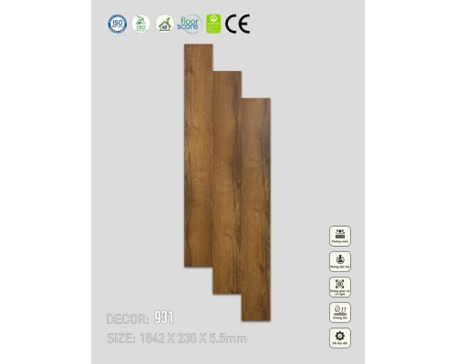 Sàn nhựa SPC Vinapoly 931