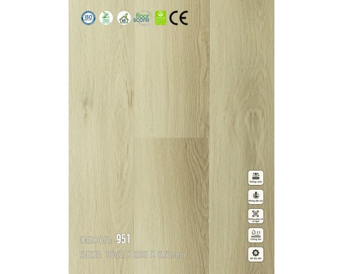 Sàn nhựa SPC Vinapoly 951