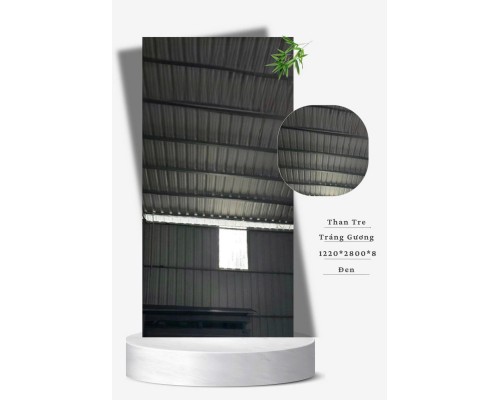 Tấm Ốp Than Tre Vân Tráng Gương Đen