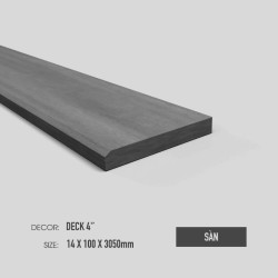 Thanh Sàn Xi Măng ConWood DECK 4 " 14mm