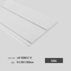 Thanh Ốp Tường ConWood Lap Siding 8"G1