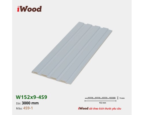 Tấm ốp lam sóng iWood 4S9-1