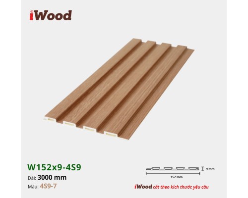 Tấm ốp lam sóng iWood 4S9-7