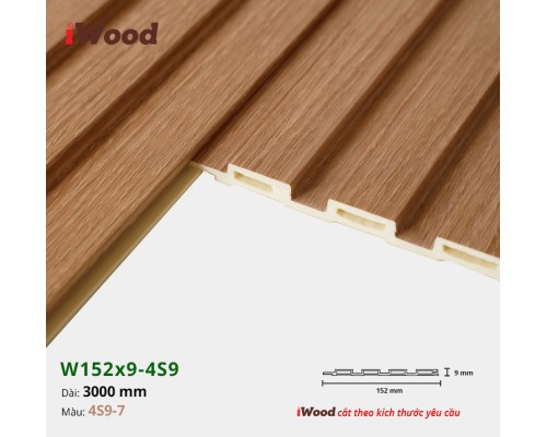 Tấm ốp lam sóng iWood 4S9-7