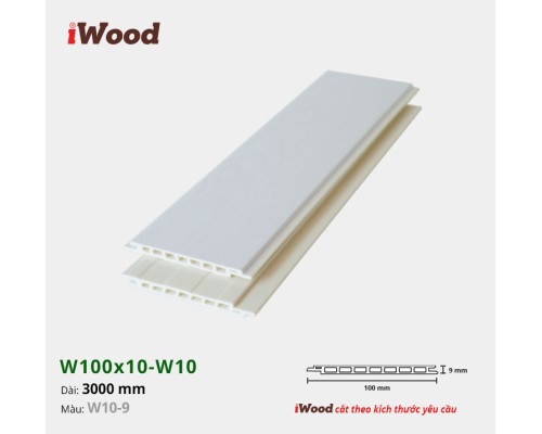 Tấm ốp iWood W10-9 (hèm V)