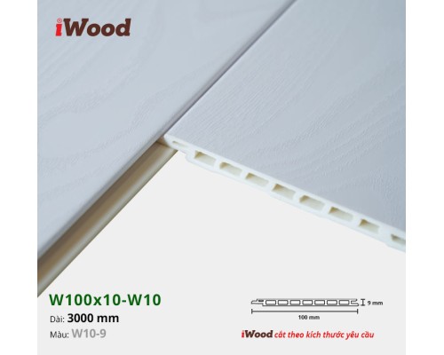 Tấm ốp iWood W10-9 (hèm V)