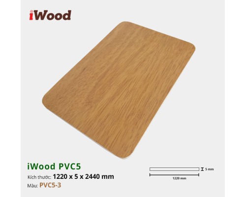 Tấm ốp nhựa iWood PVC5-3