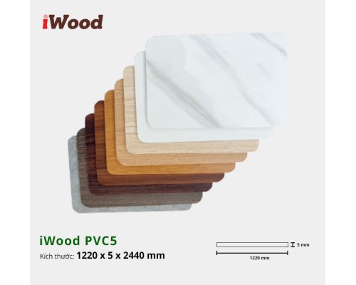 Tấm ốp nhựa iWood PVC5-22