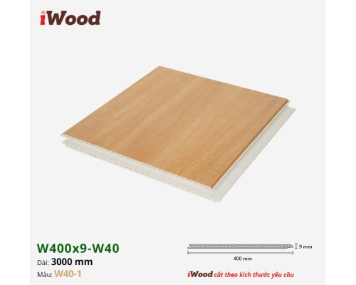 Tấm ốp Nano iWood W40-1