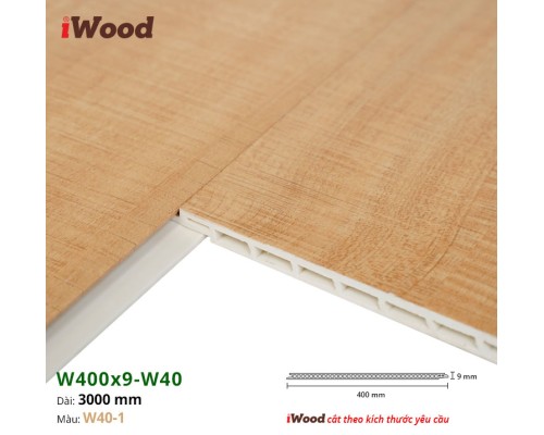 Tấm ốp Nano iWood W40-1